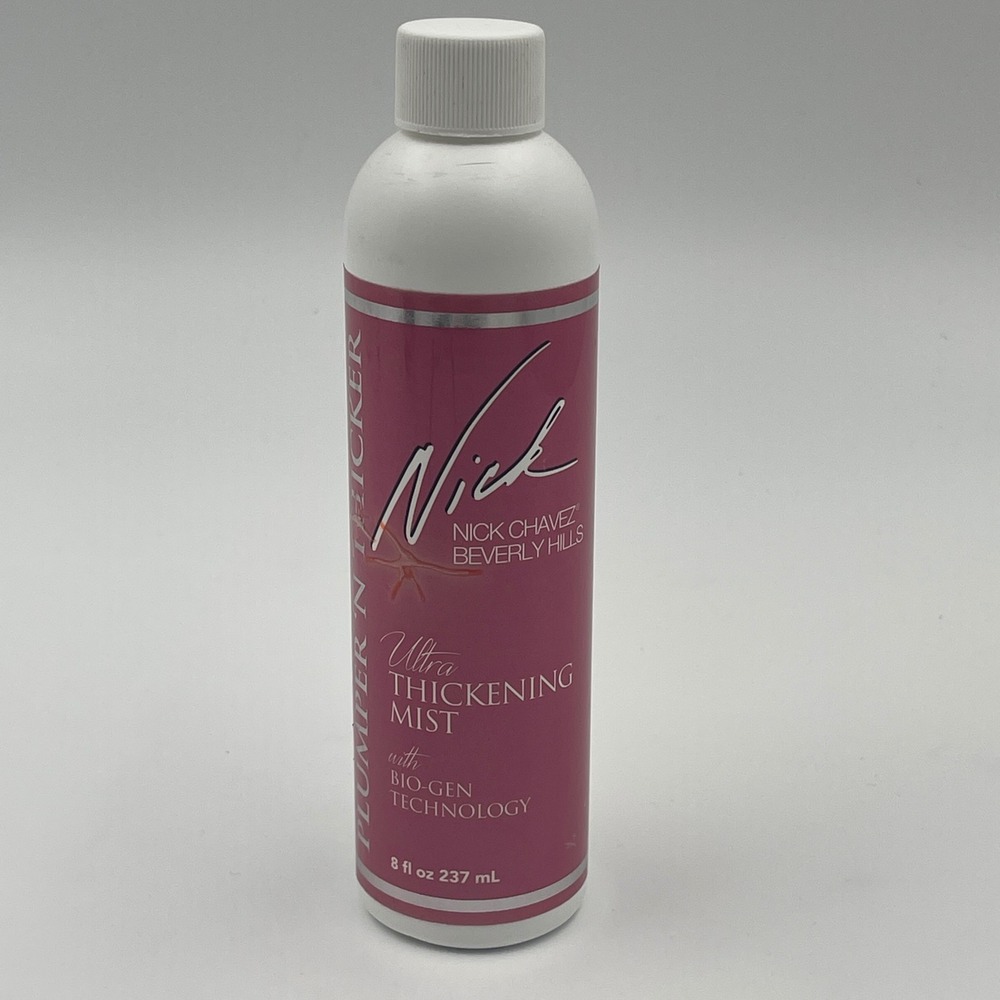 Nick Chavez Beverly Hills Plumper N Thicker Ultra Thickening Mist 8oz Bio-Gen
